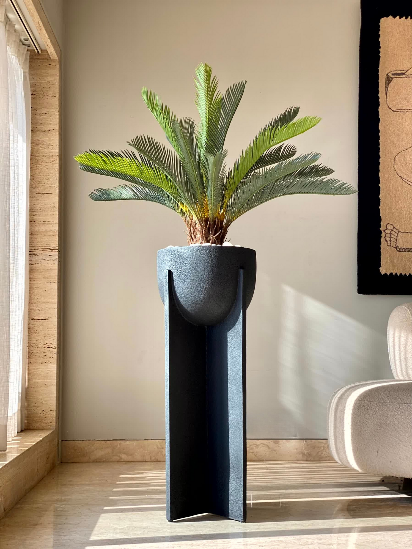 Artificial Cycas Plant - 3.5 Feet