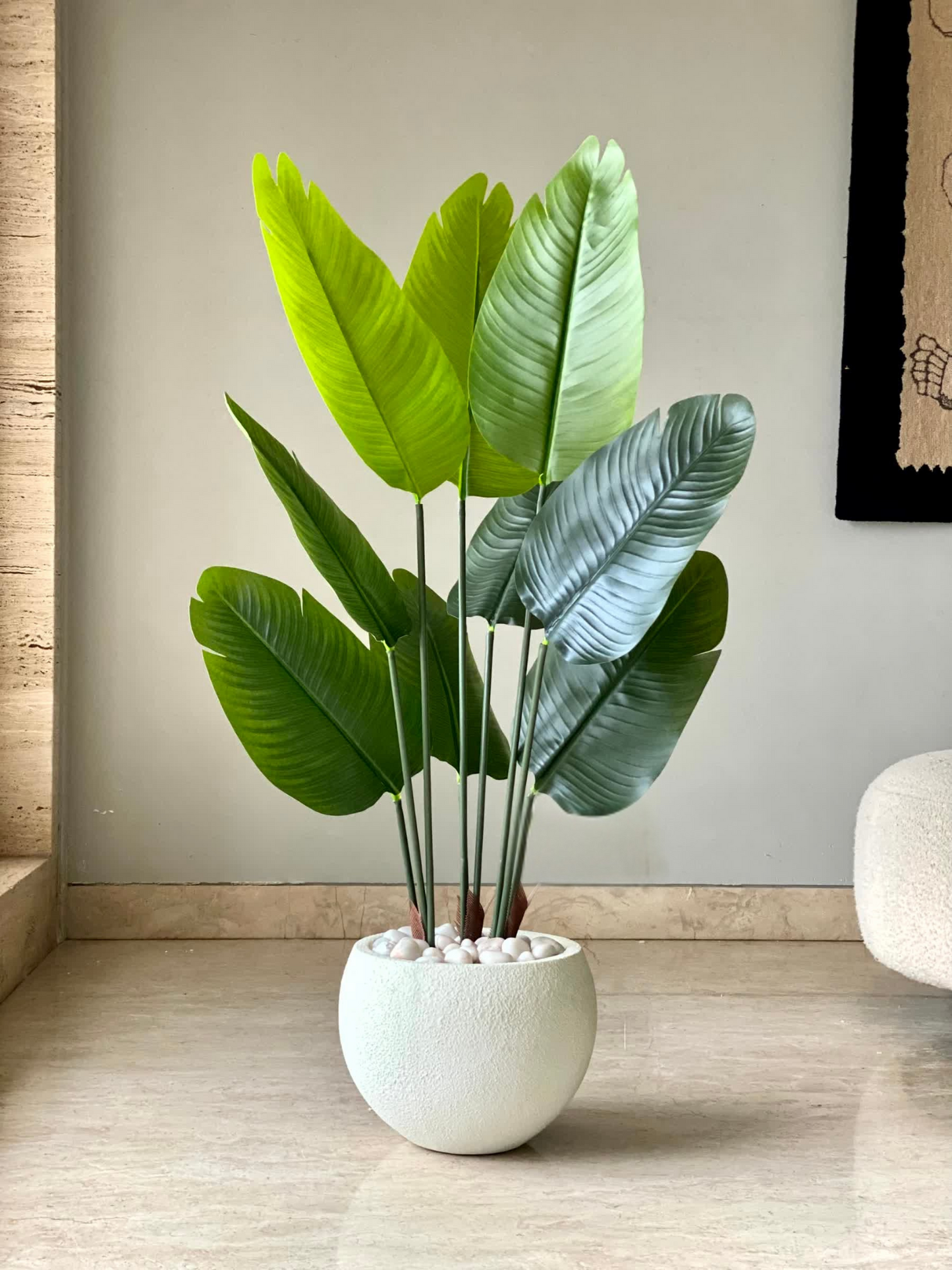 Artificial Lush Travellers Palm - 4 Feet