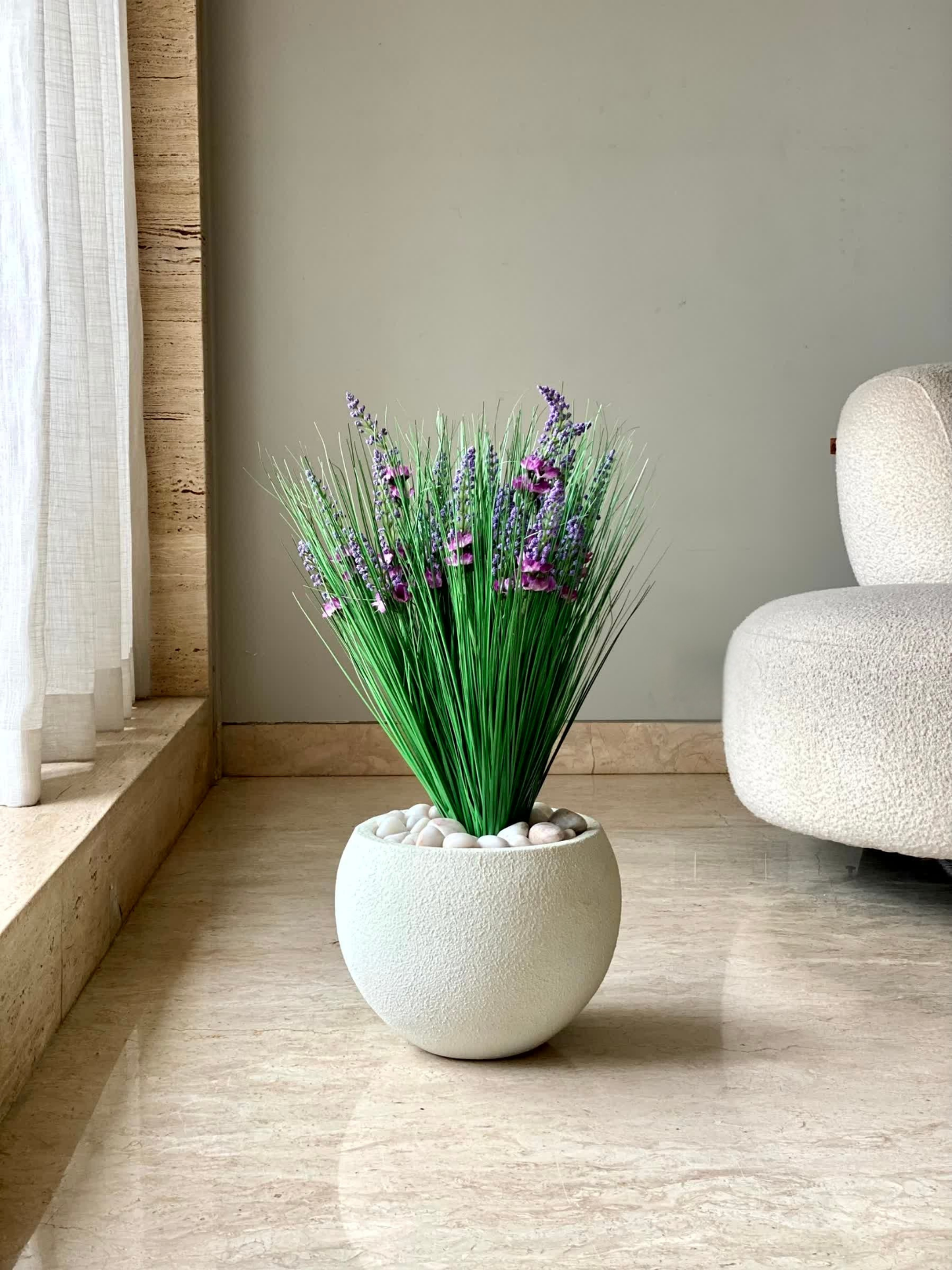 Artificial Liriope Grass Bunch - 2 Feet