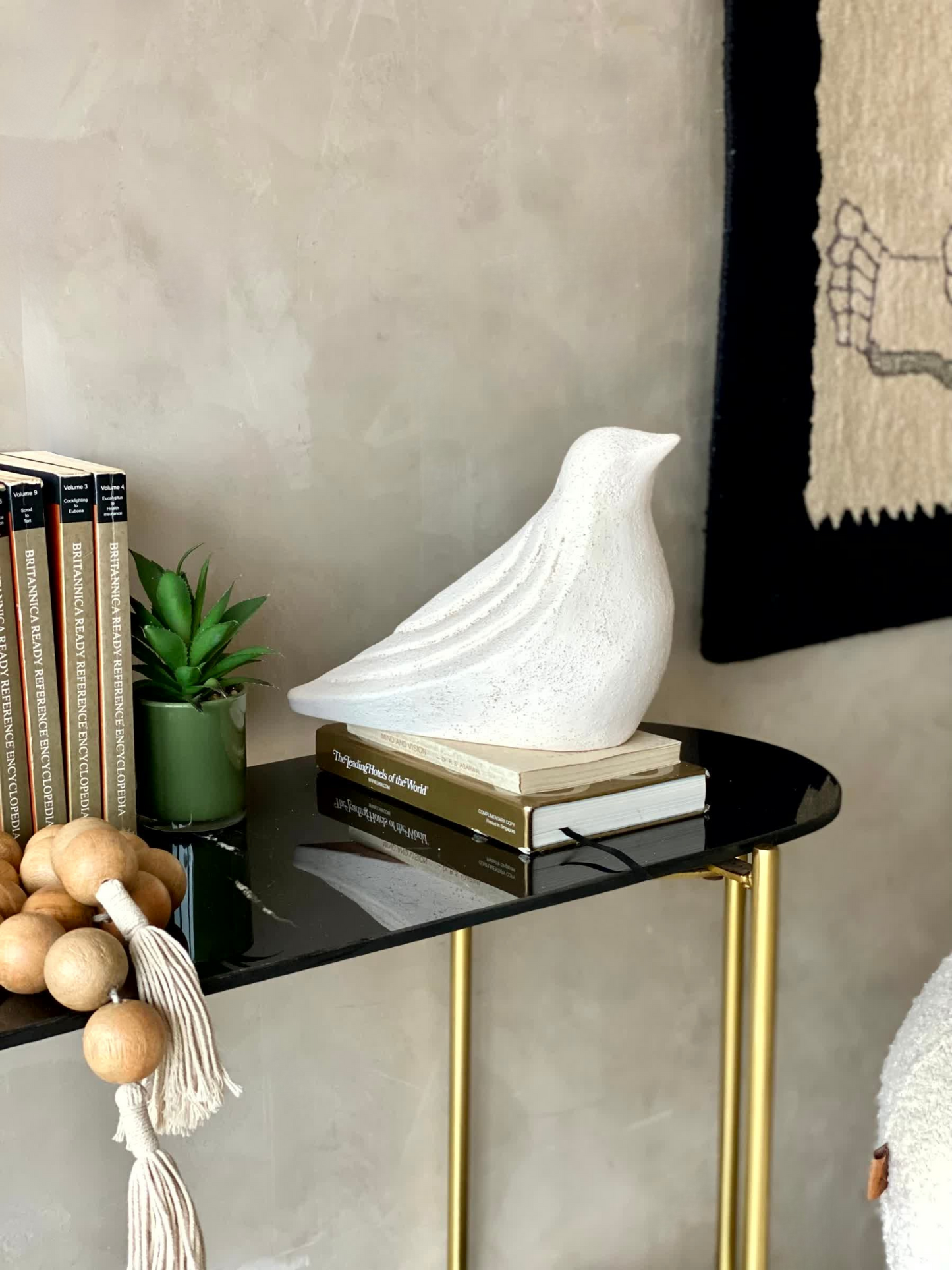 Terracotta Dove Sculpture