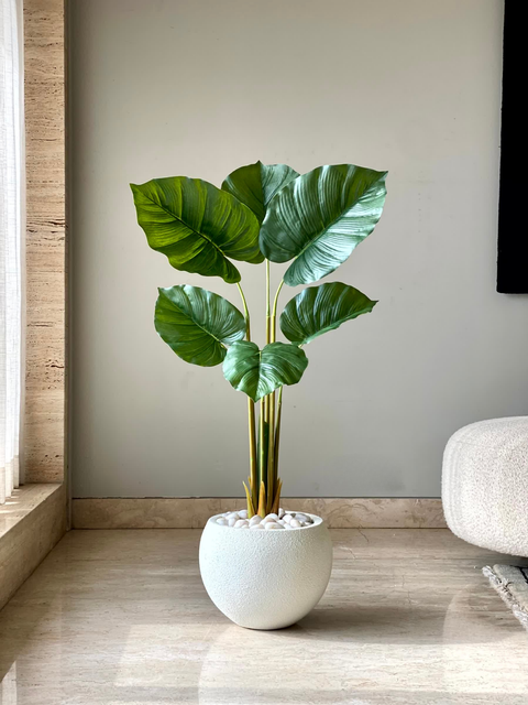 Artificial Evergreen Pothos Plant - 3.5  Feet