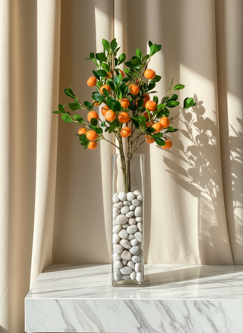 Artificial Orange Stem