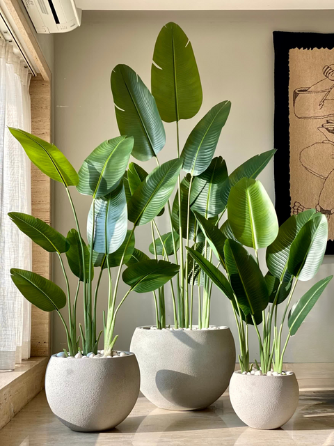 Lithos Planters - Grey