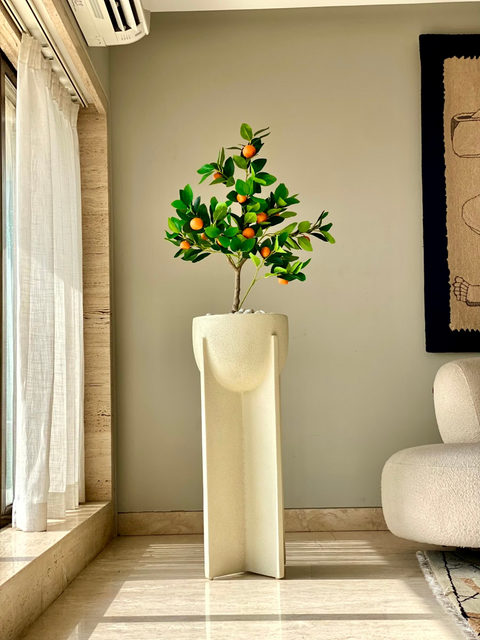 Artificial Tropical Orange Plant - 3.5 Feet