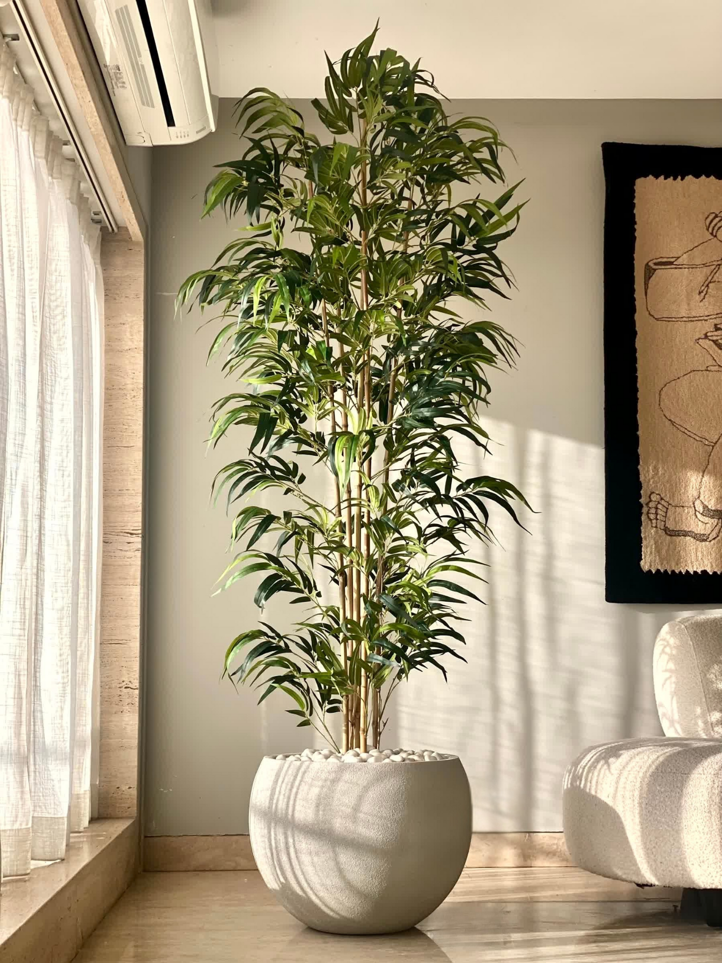 Artificial Lush Bamboo Plant - 7 Feet