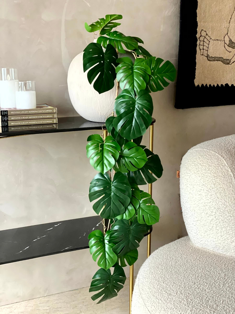 Artificial Monstera Creeper