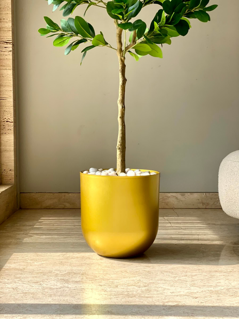 Nuhas Gold Planter - Large