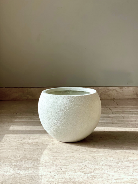 Lithos Planters - Chalk White