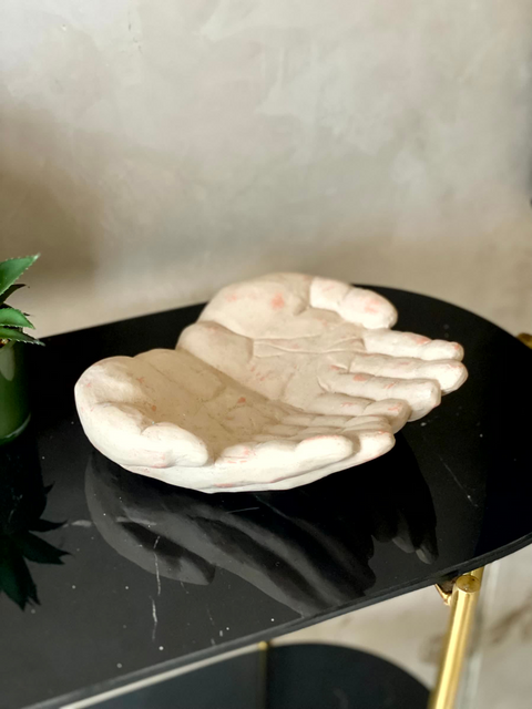 Terracotta Palm Sculpture