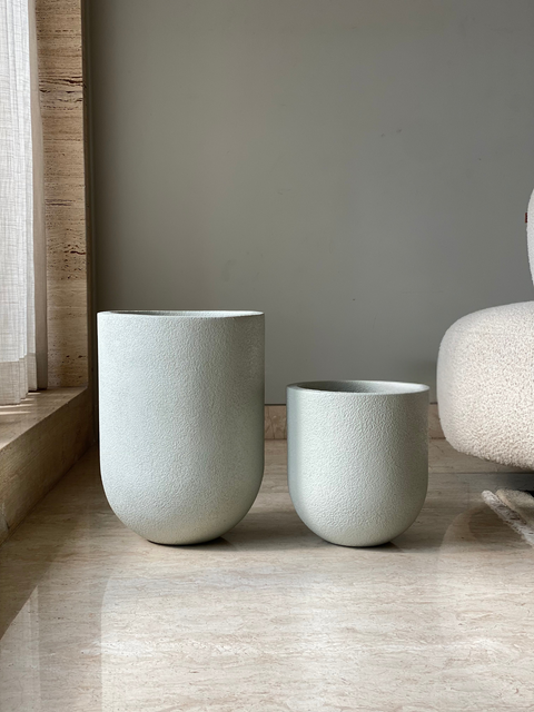 Lassa Planters - Chalk White