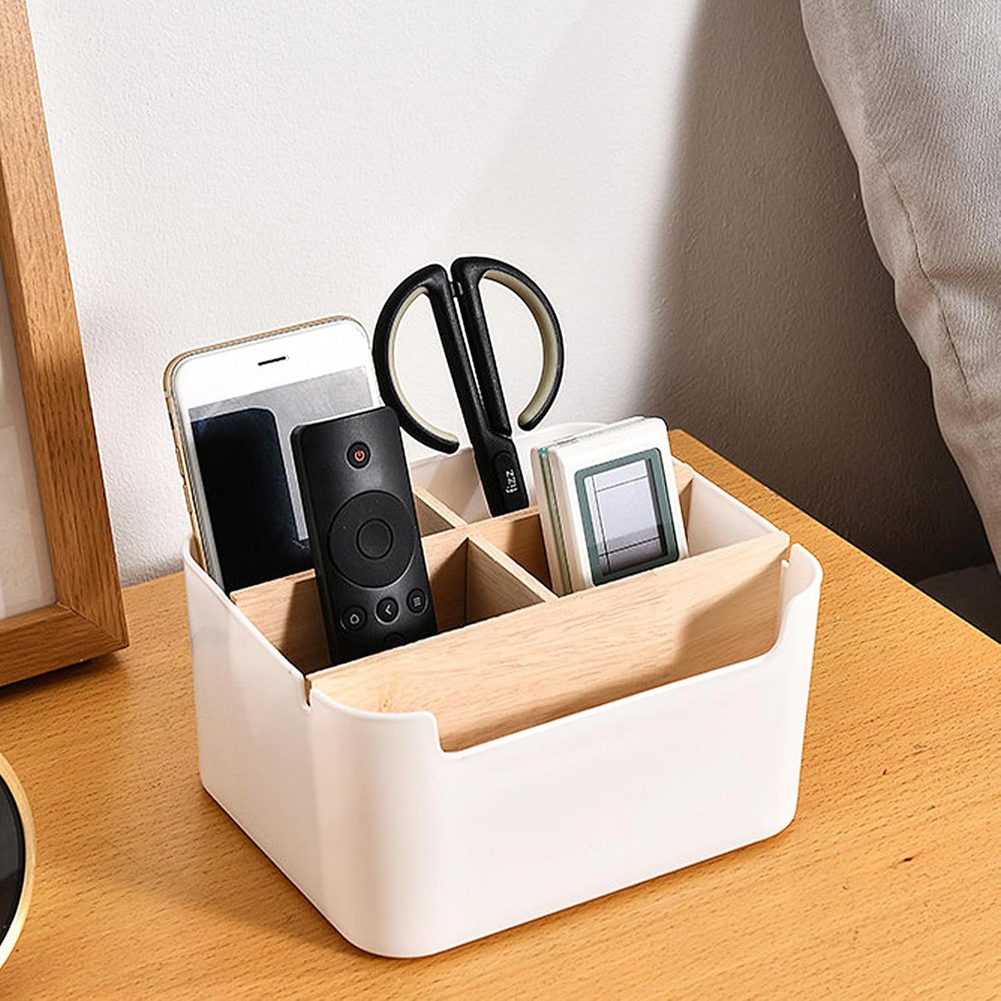 Multi-purpose Desk Organizer - White
