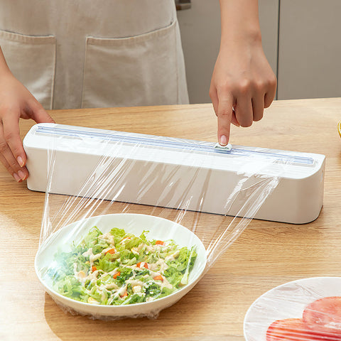 Plastic Wrap Dispenser  With Cutter