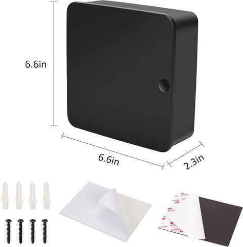 Closed Key Rack - Black