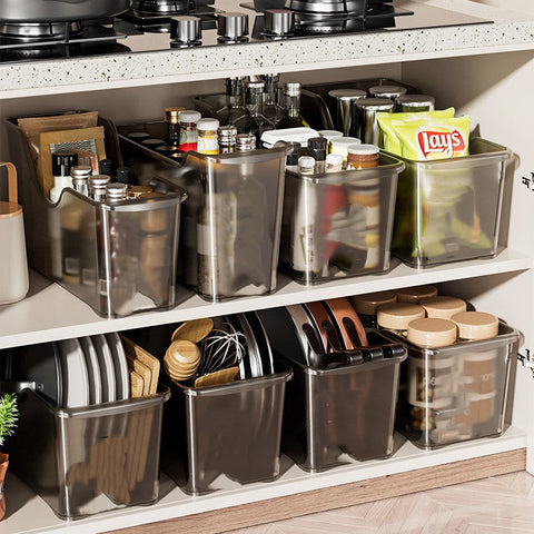 Multi-Role Storage Box With Wheels (Set of 3)