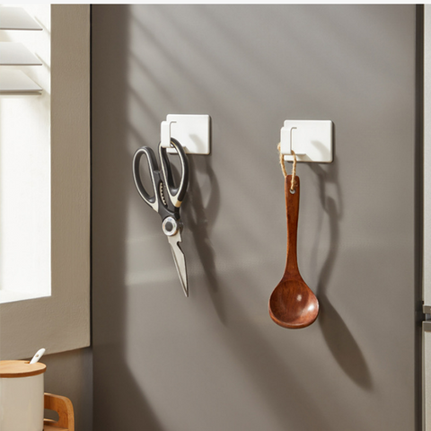 Magnetic Hooks (Set of 2) - White