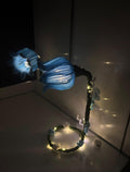 Enchanted Glowing Bluebell Pipe Cleaner Lamp