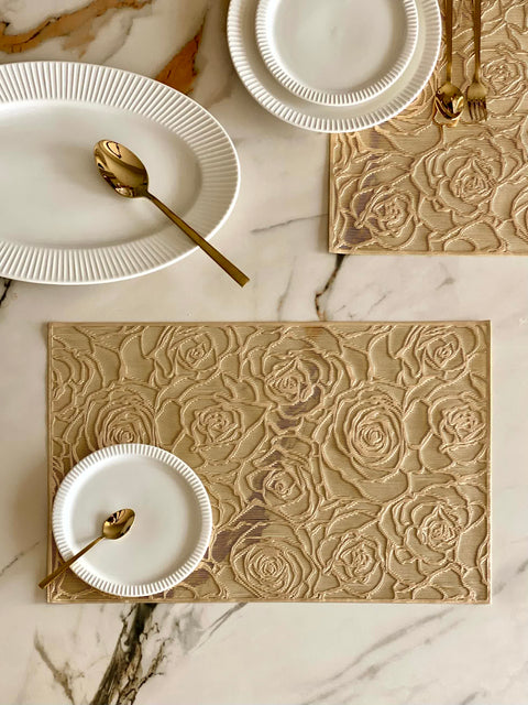 Rosette Table Mats - Set of 6