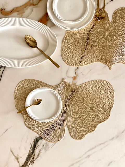 Biloba Table Mats - Set of 6