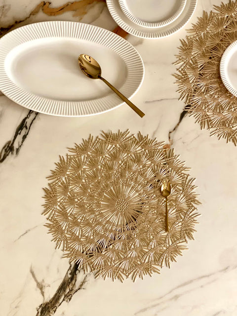 Glacial  Table Mats - Set of 6