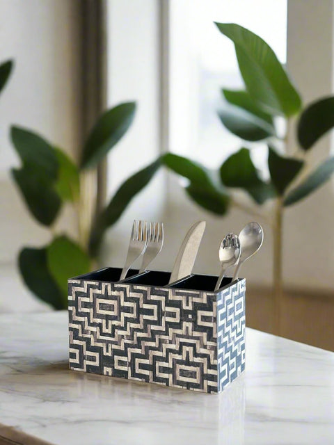 Noir Cutlery Holder