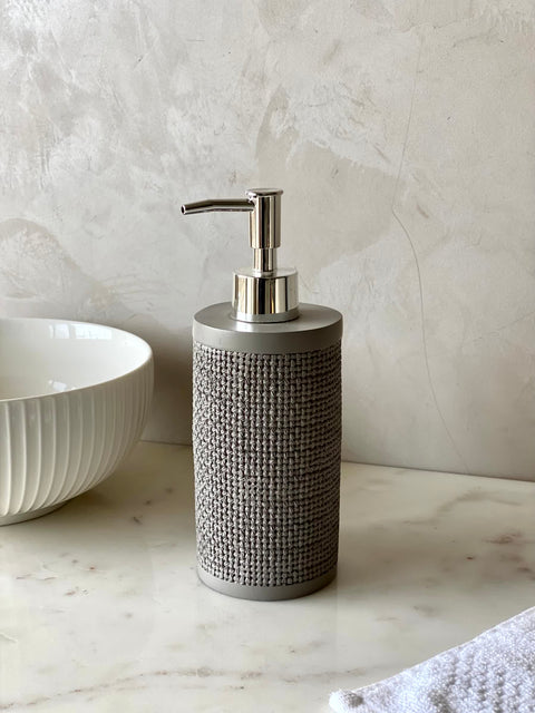 Plaid Bathroom Dispenser