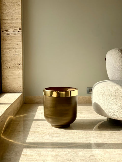 Minsk Planters - Antique Brown