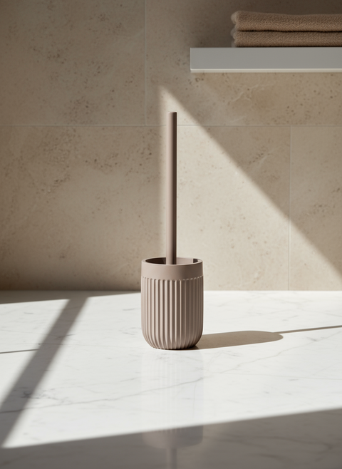 Ripple Toilet Brush - Brown