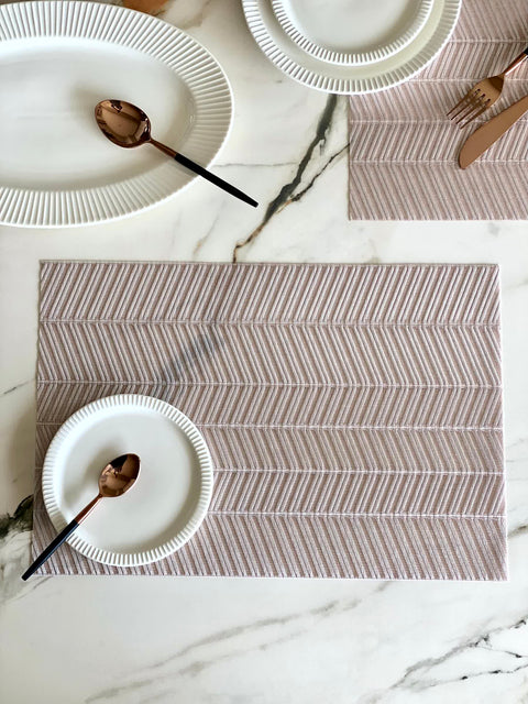Chevron Table Mats (Set of 6)