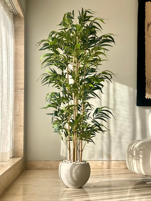 Artificial Lush Bamboo Plant - 5.5 Feet