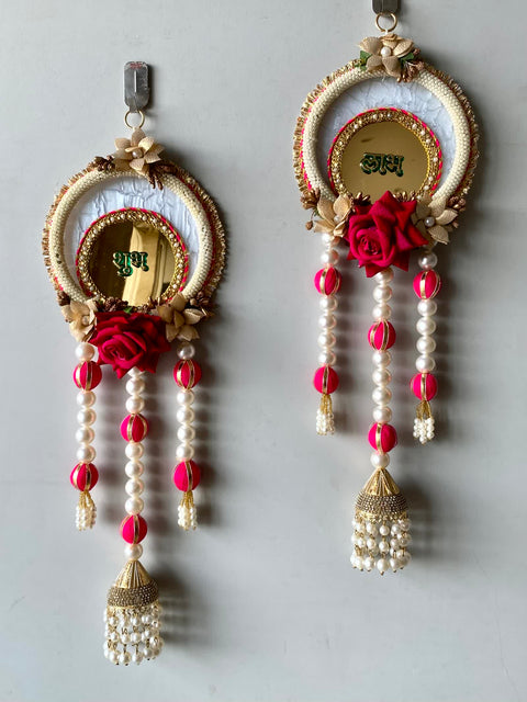 Festive Vibrant Floral Latkan #30