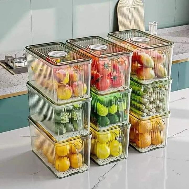 Unbreakable kitchen storage Basket - 1000 ml (Pack of 6)